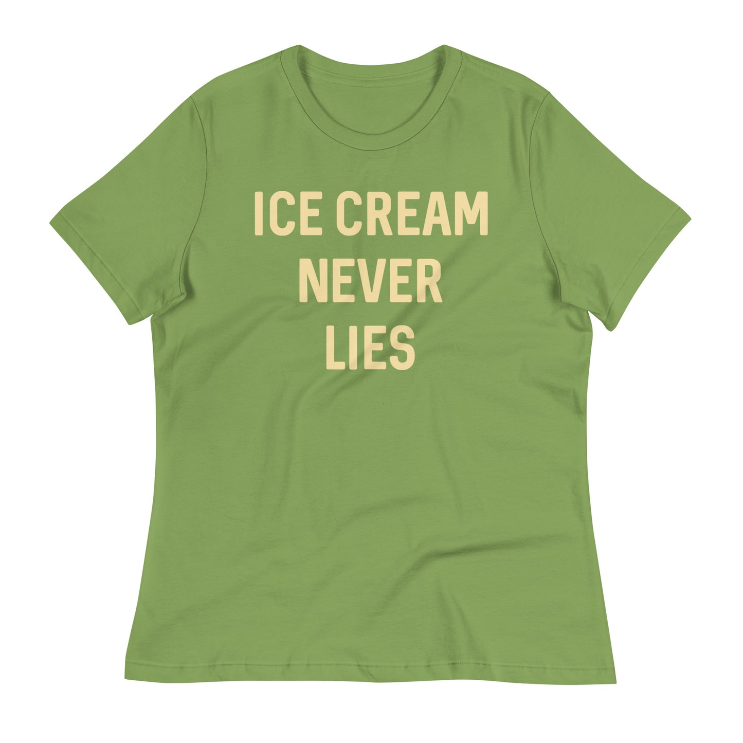 Ice Cream Never Lies Women's Signature Tee