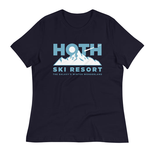 Hoth Ski Resort Women's Signature Tee
