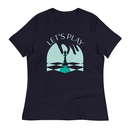 Let's Play Chess Women's Signature Tee