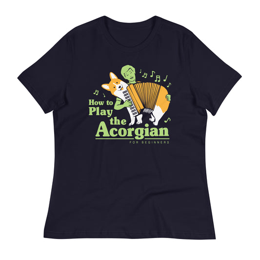 How To Play The Acorgian Women's Signature Tee