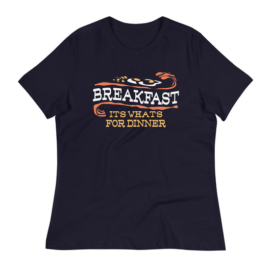 Breakfast, It's What's For Dinner Women's Signature Tee