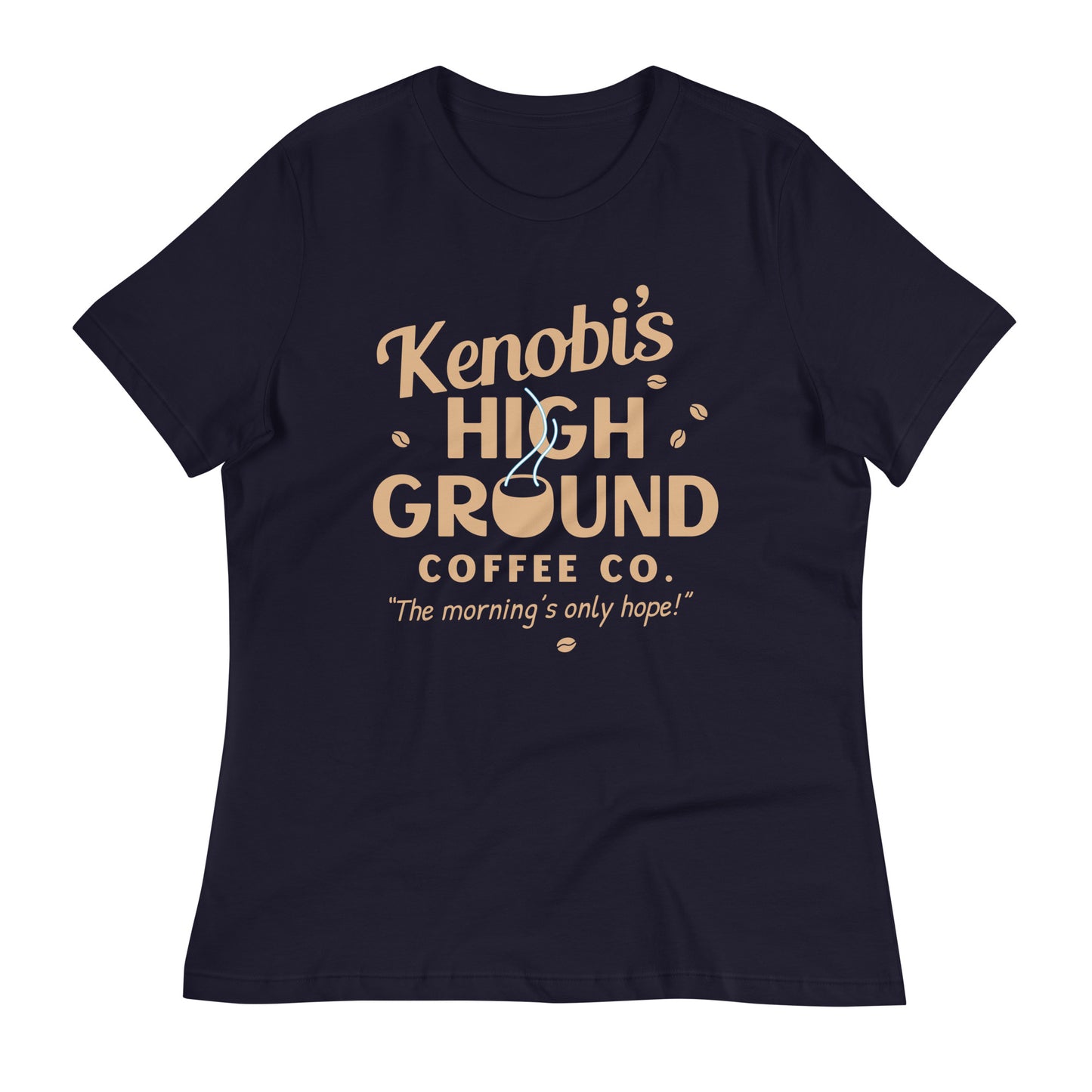 Kenobi's High Ground Coffee Co Women's Signature Tee