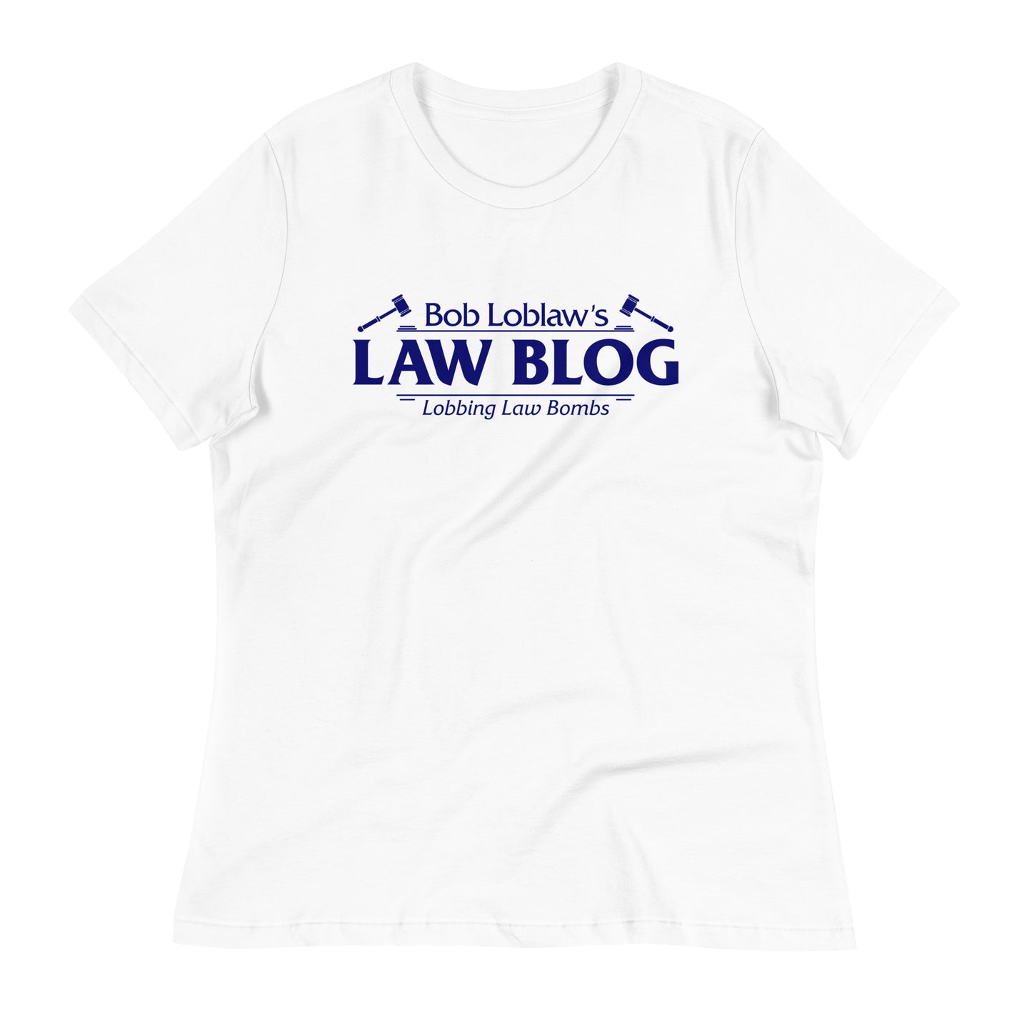 Bob Loblaw's Law Blog Women's Signature Tee