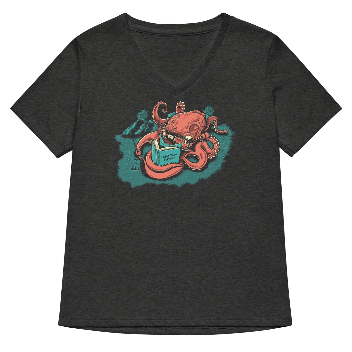 Octonerd Women's V-Neck Tee