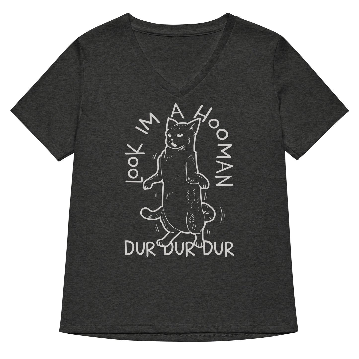 Look I'm A Hooman Women's V-Neck Tee