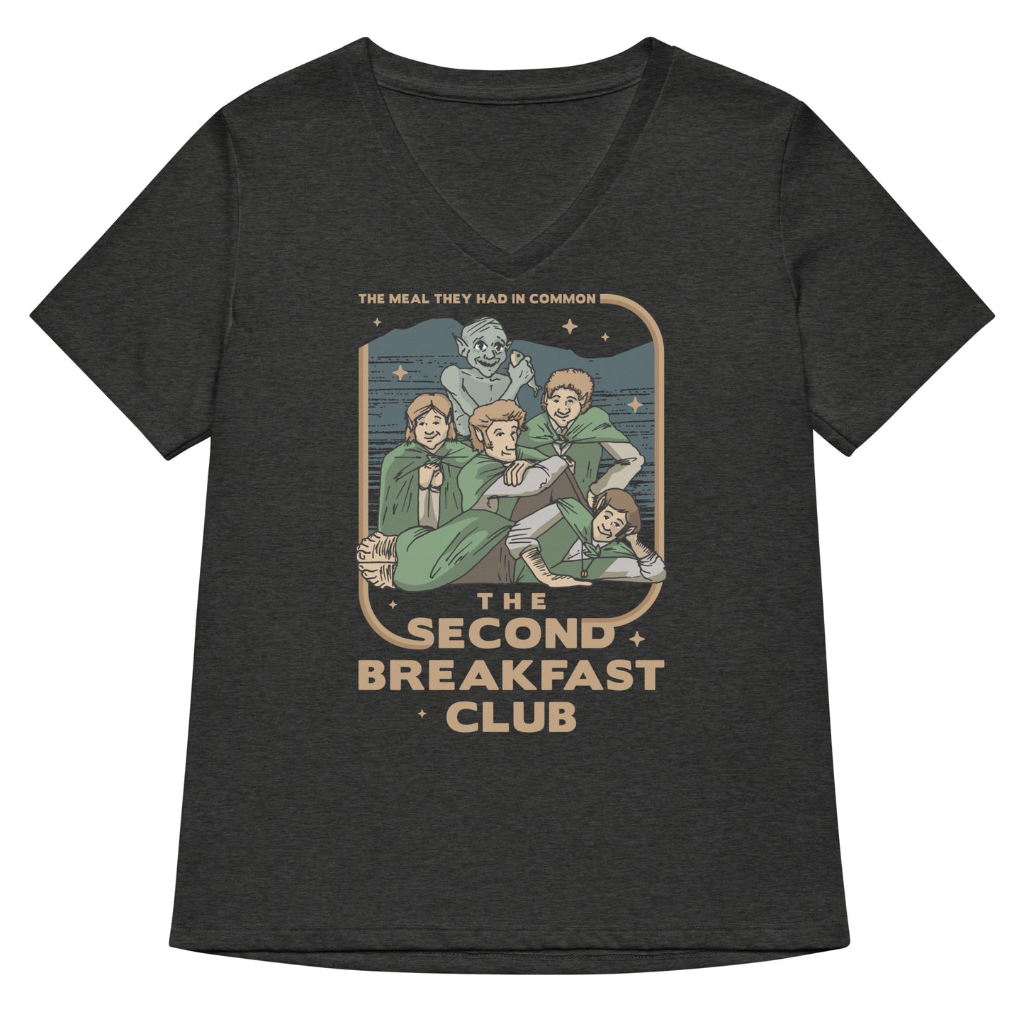 The Second Breakfast Club Women's V-Neck Tee