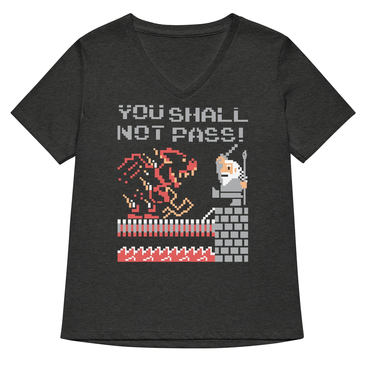 You Shall Not Pass! Women's V-Neck Tee