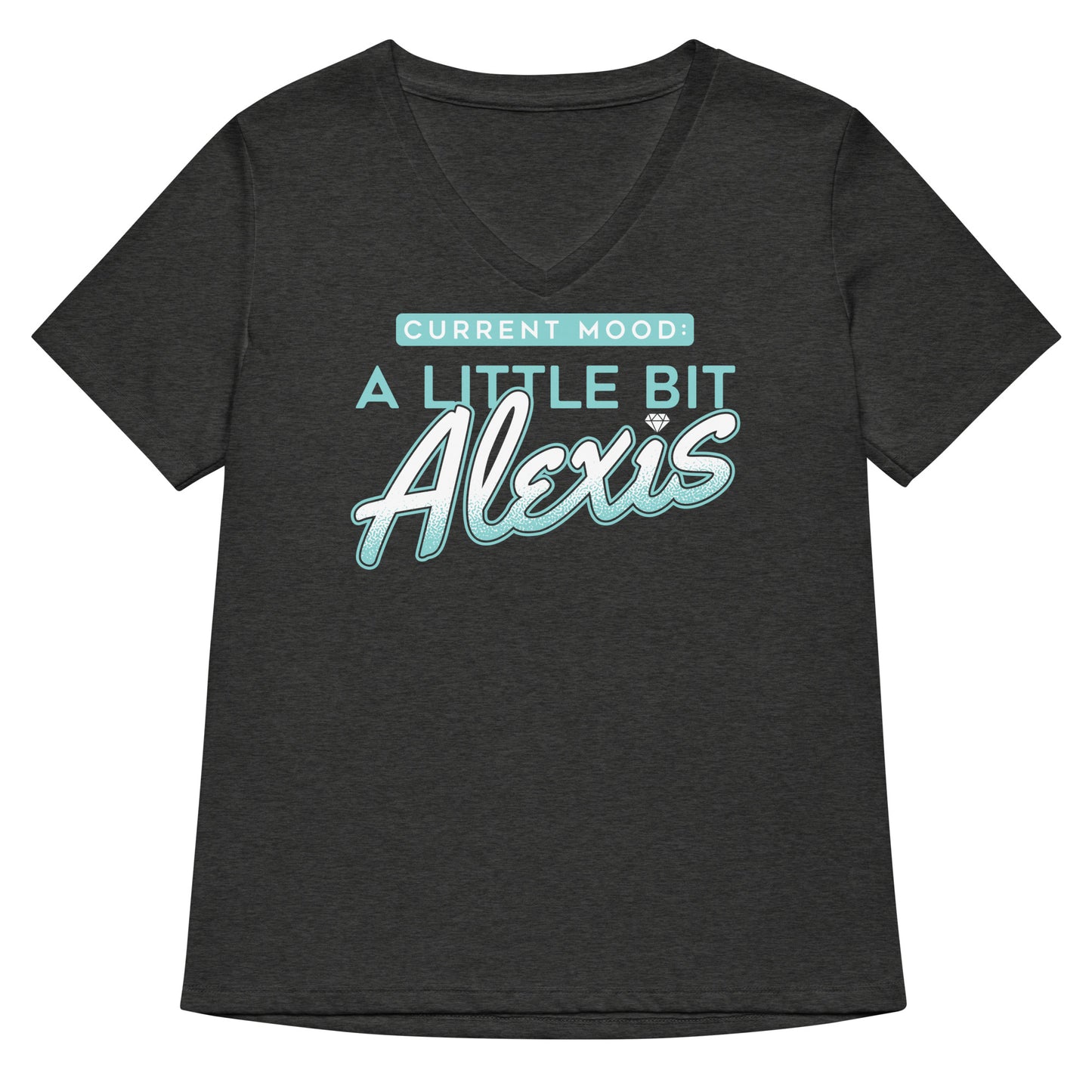 A Little Bit Alexis Women's V-Neck Tee