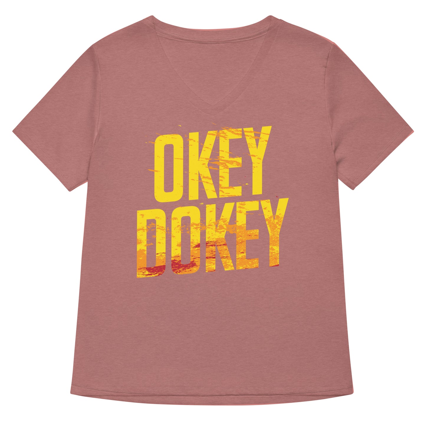 Okey Dokey Women's V-Neck Tee