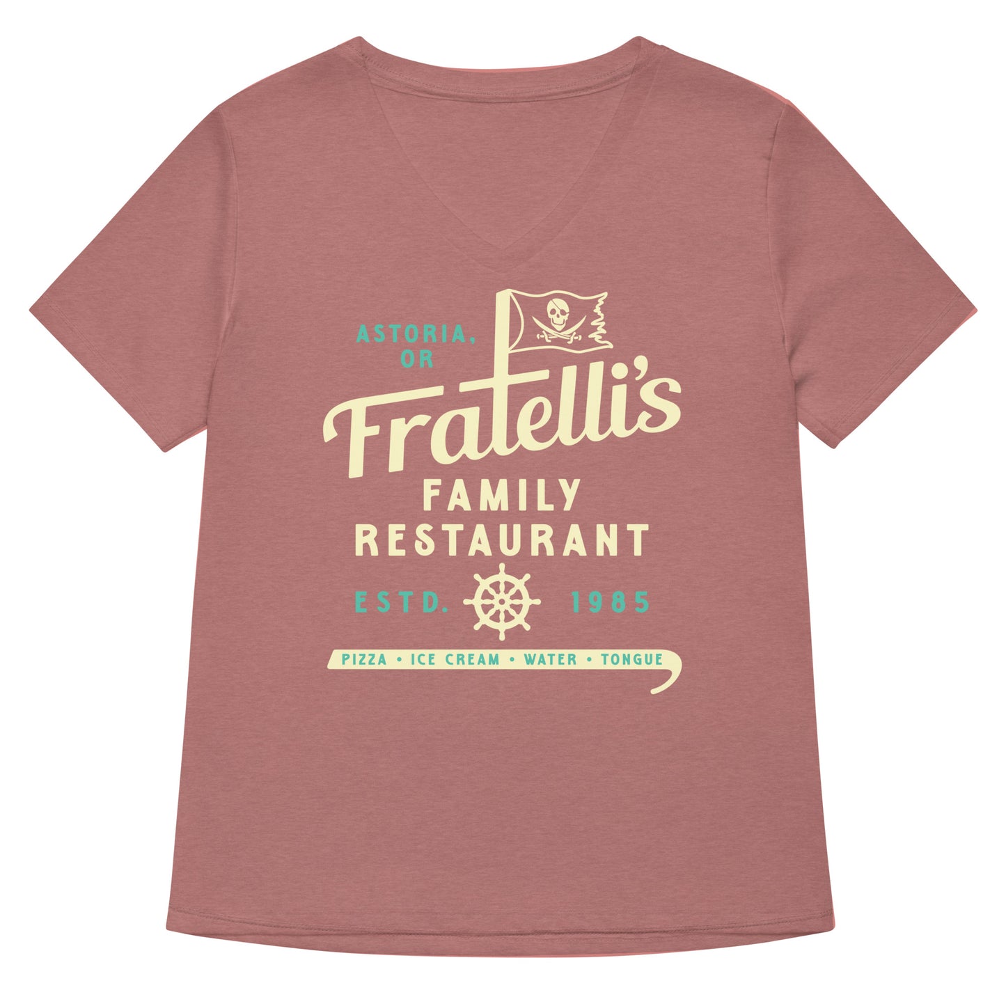 Fratelli's Family Restaurant Women's V-Neck Tee