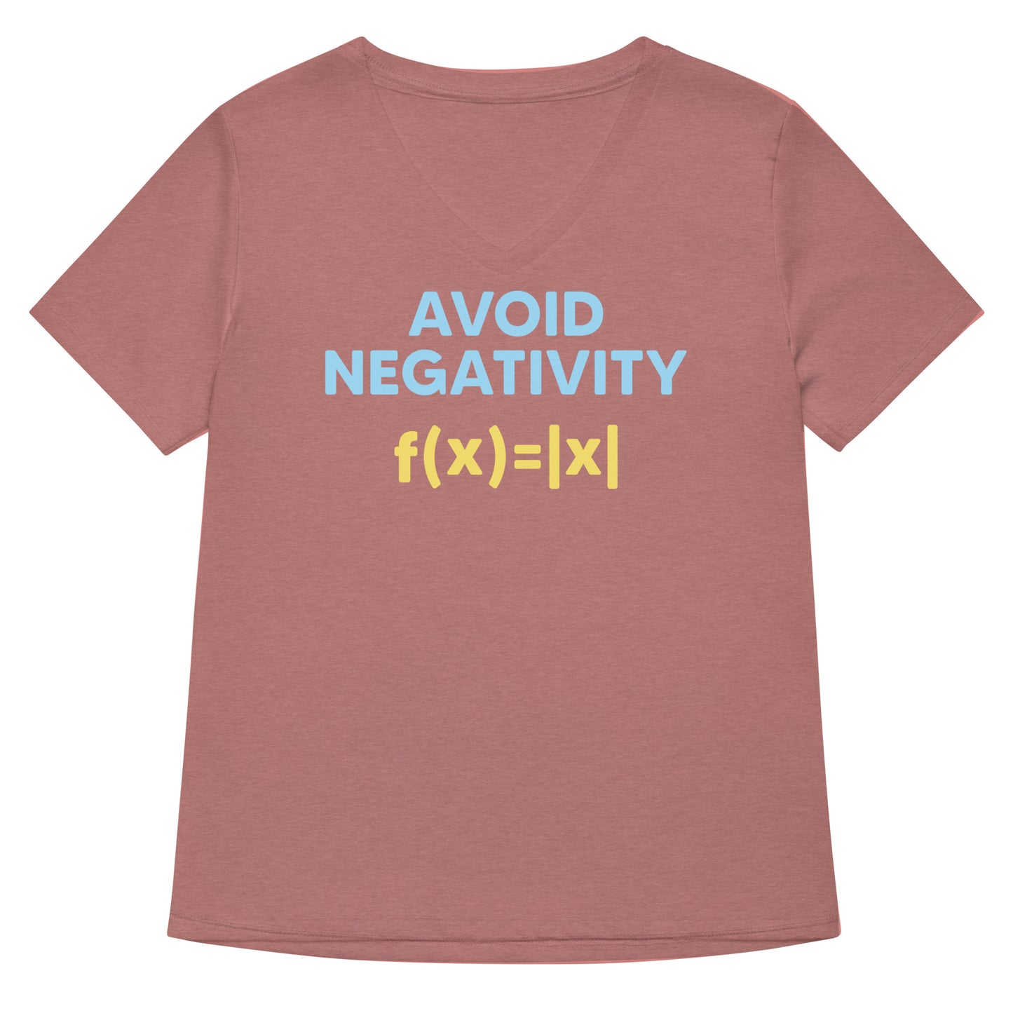 Avoid Negativity Women's V-Neck Tee