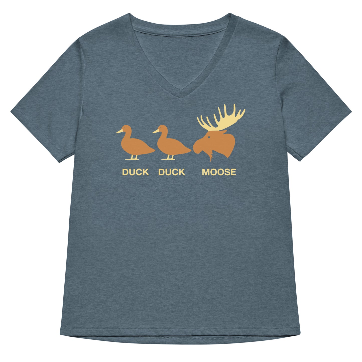 Duck Duck Moose Women's V-Neck Tee