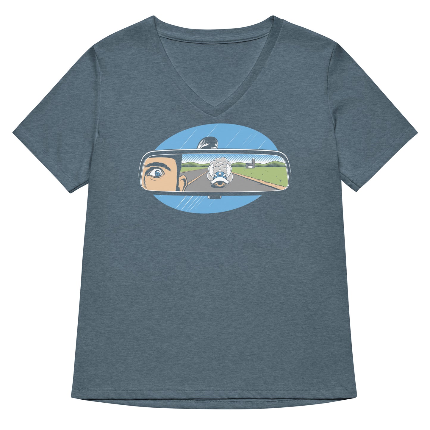 Incoming Turtle Shell Women's V-Neck Tee