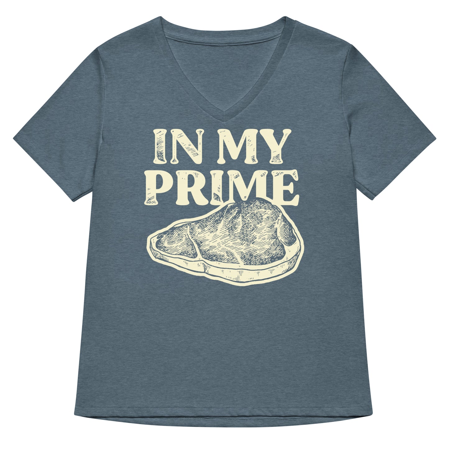 In My Prime Women's V-Neck Tee