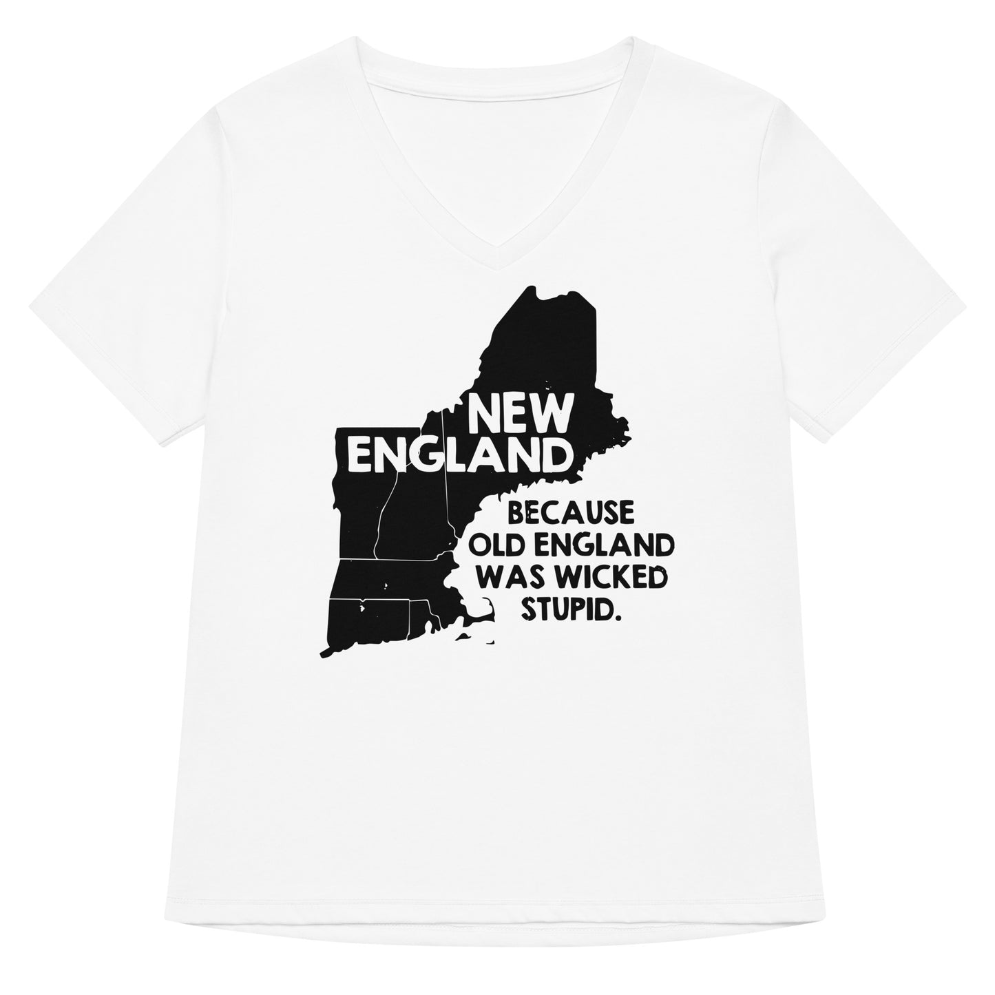 New England Women's V-Neck Tee
