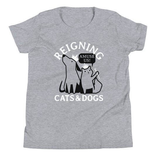 Reigning Cats And Dogs Kid's Youth Tee