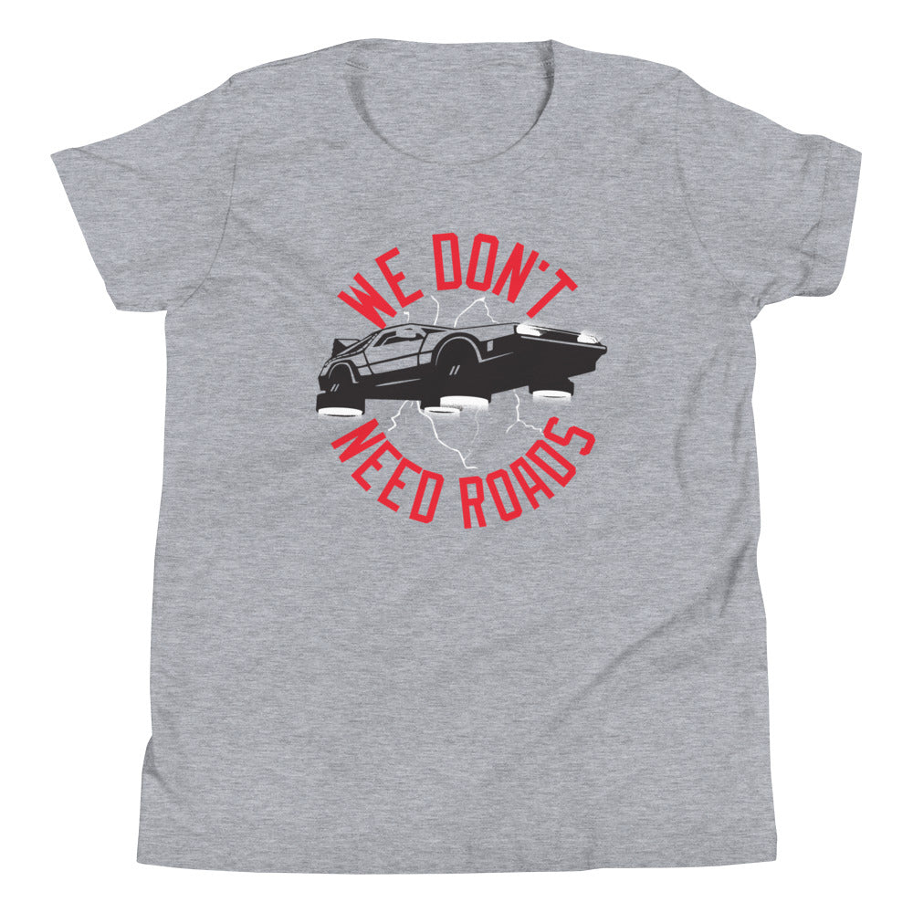 We Don't Need Roads Kid's Youth Tee