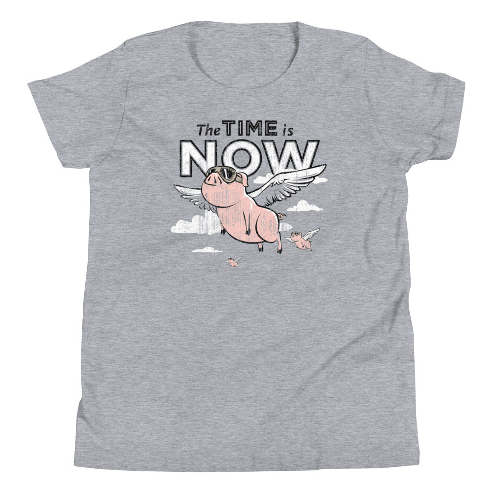 The Time Is Now Kid's Youth Tee