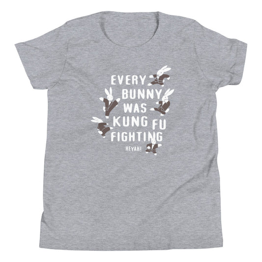 Every Bunny Was Kung Fu Fighting Kid's Youth Tee