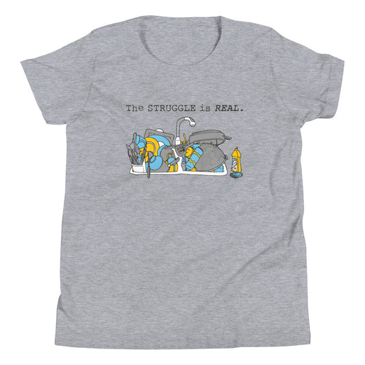 The Struggle Is Real Kid's Youth Tee