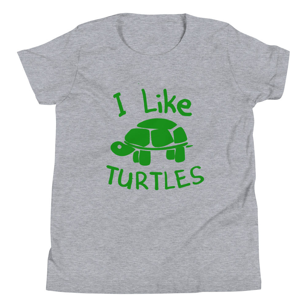 I Like Turtles Kid's Youth Tee