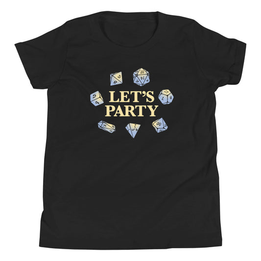 Let's Party Dice Kid's Youth Tee