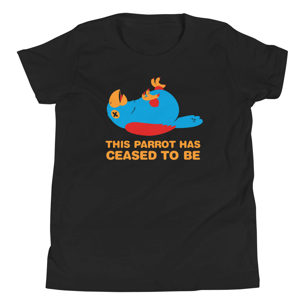 This Parrot Has Ceased To Be Kid's Youth Tee