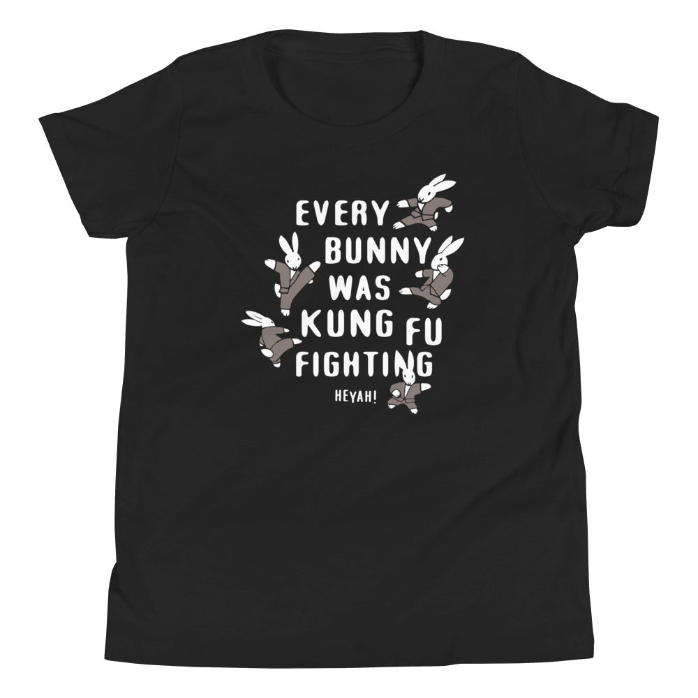 Every Bunny Was Kung Fu Fighting Kid's Youth Tee