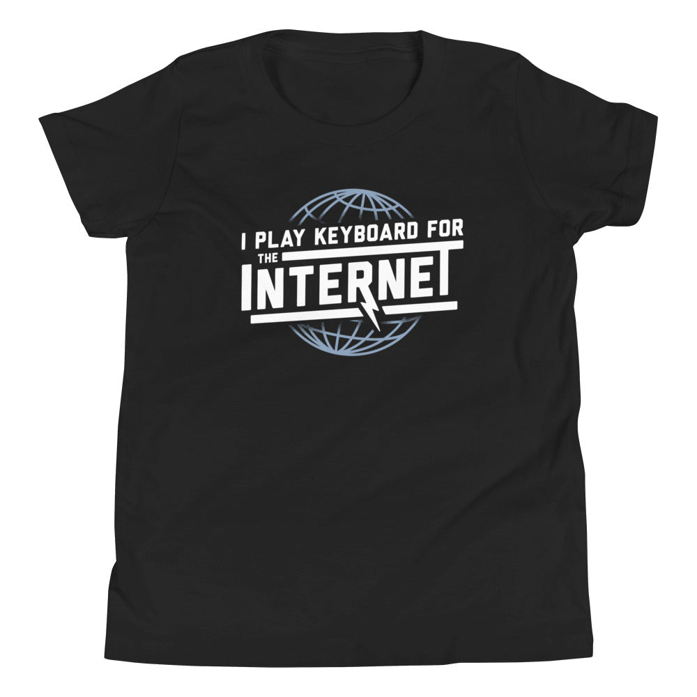 I Play Keyboard For The Internet Kid's Youth Tee