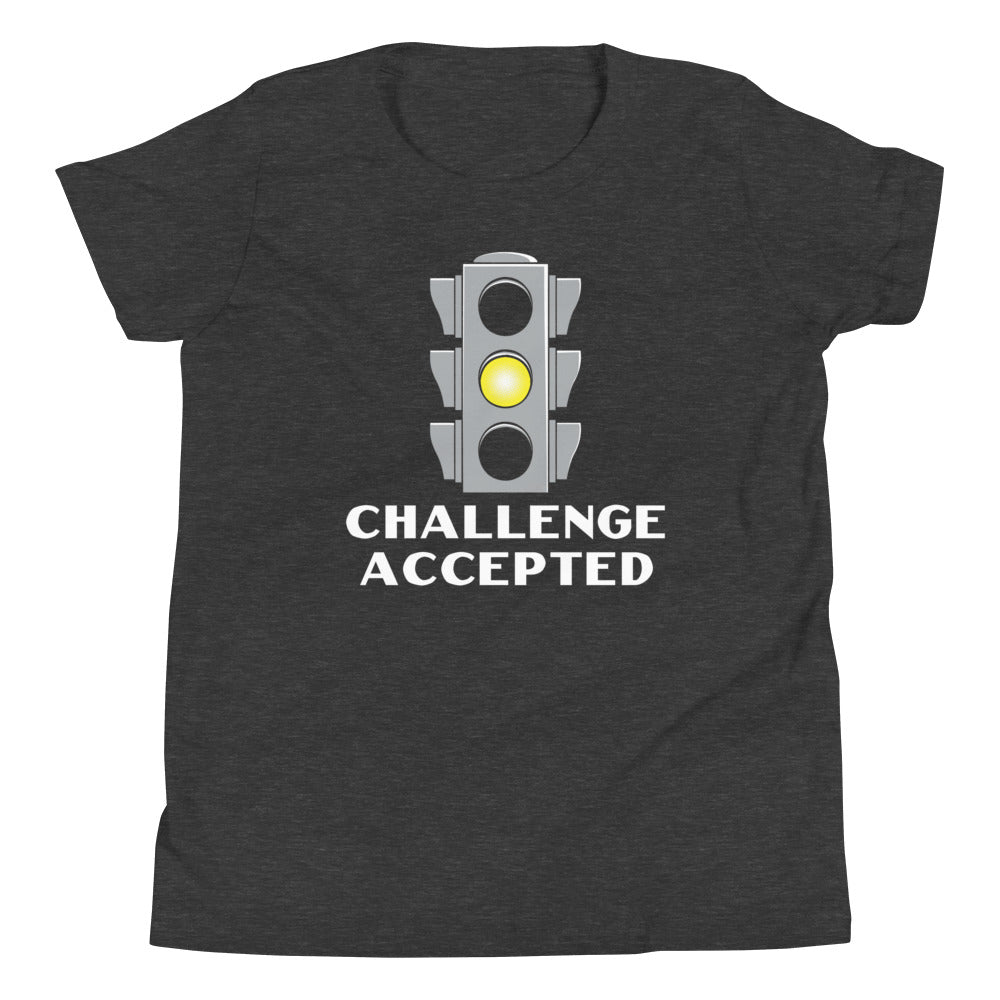Challenge Accepted Stoplight Kid's Youth Tee