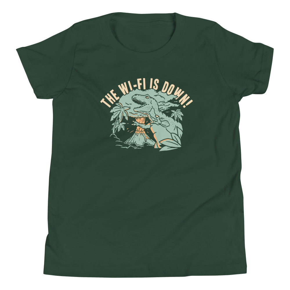 The Wi-Fi Is Down! Kid's Youth Tee