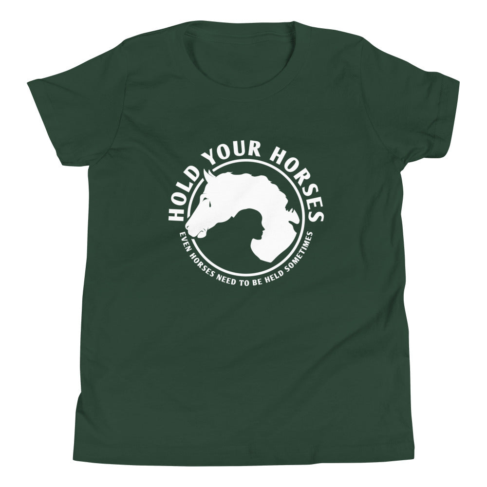 Hold Your Horses Kid's Youth Tee