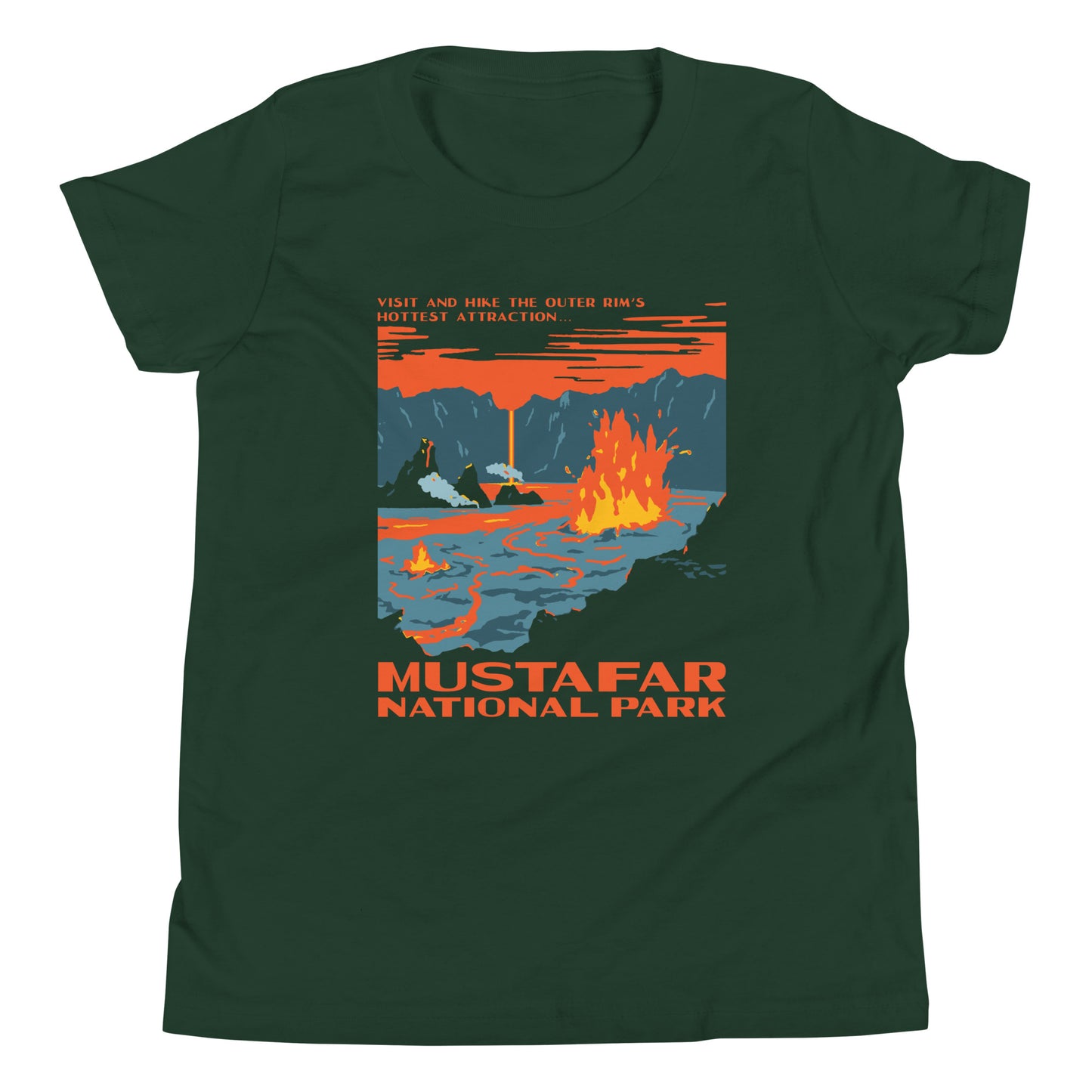 Mustafar National Park Kid's Youth Tee
