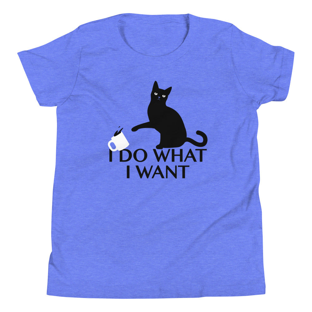 I Do What I Want Kid's Youth Tee