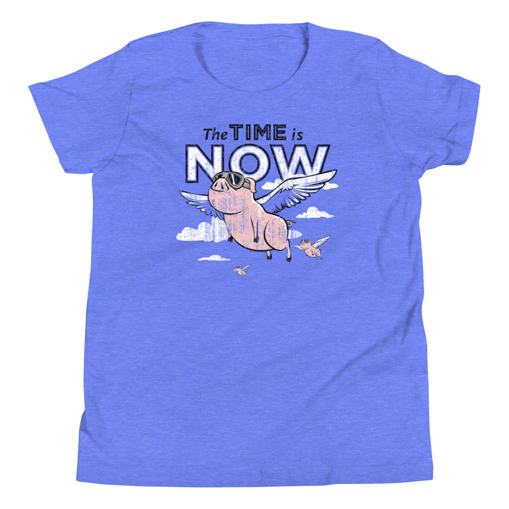 The Time Is Now Kid's Youth Tee
