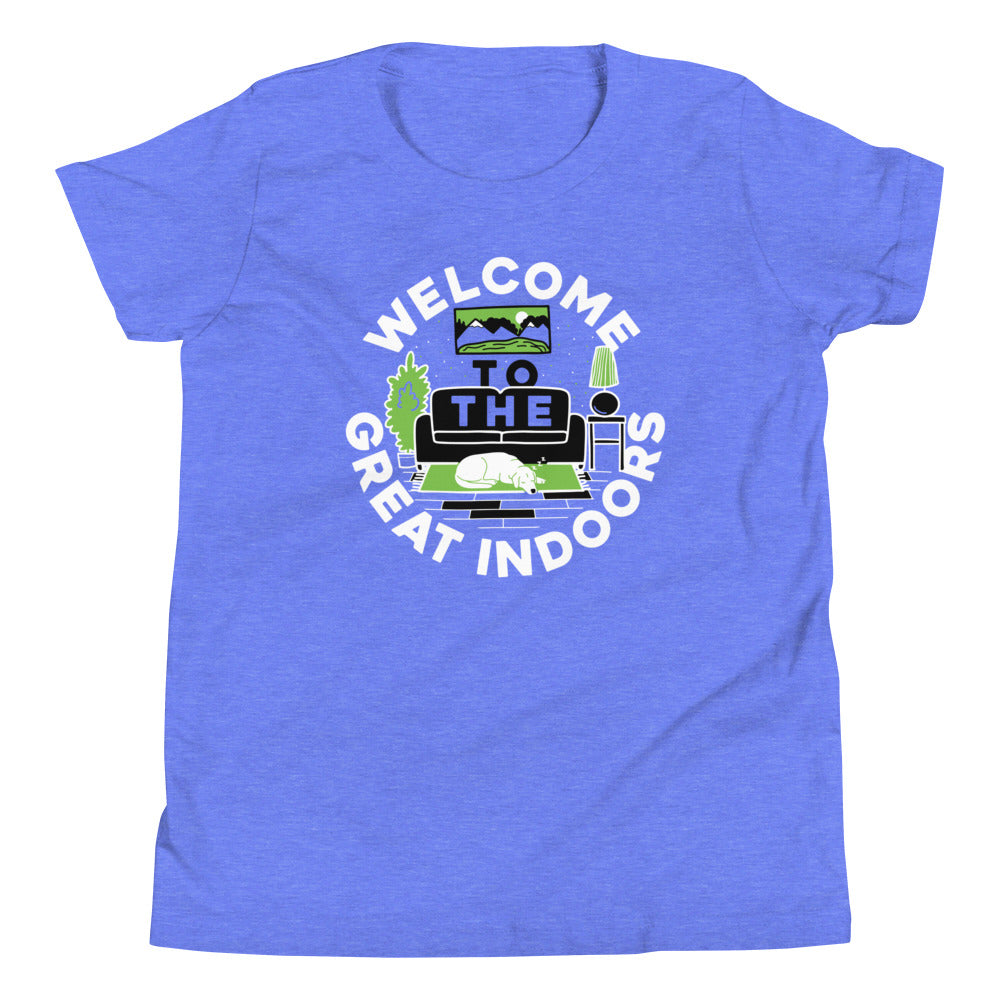 Welcome To The Great Indoors Kid's Youth Tee