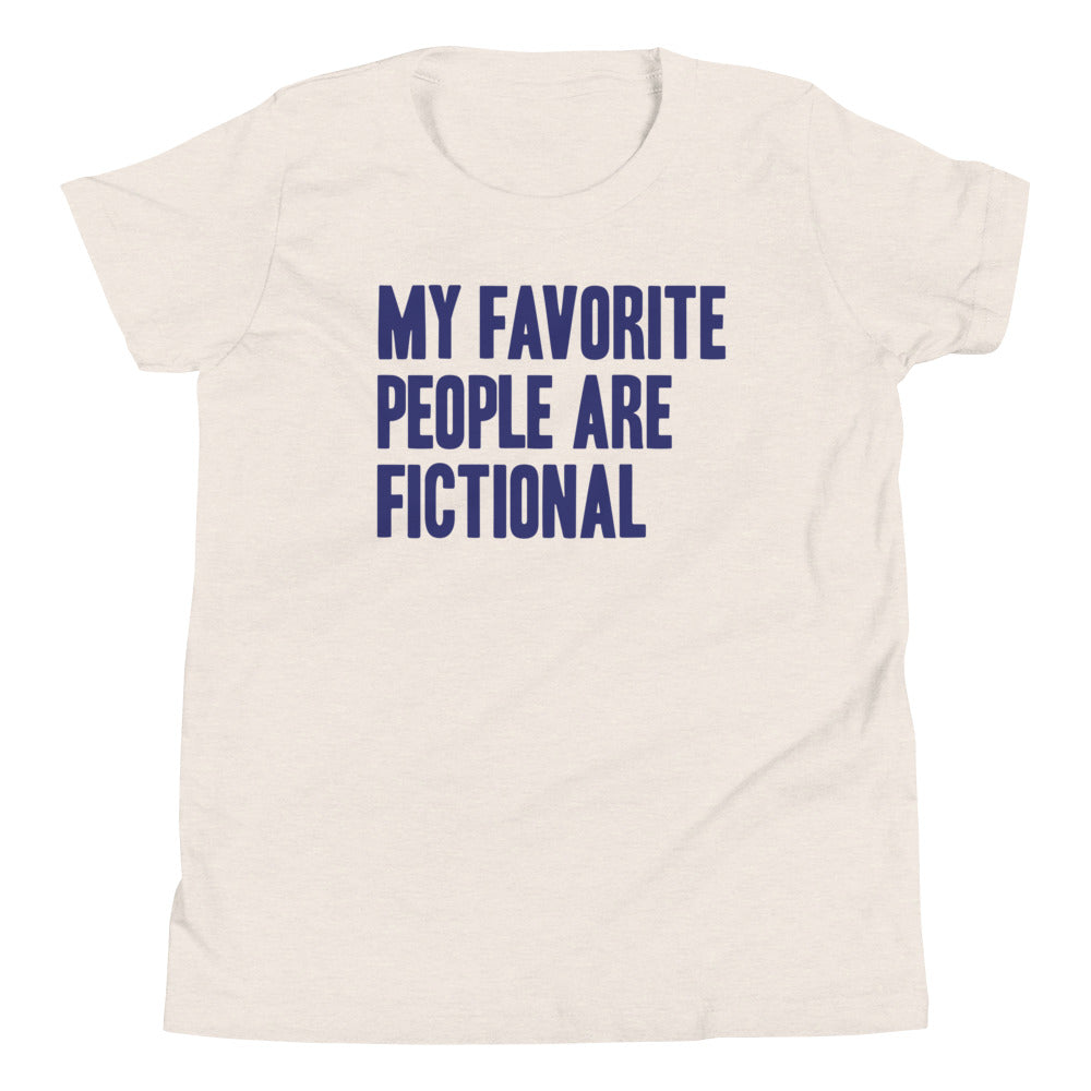 My Favorite People Are Fictional Kid's Youth Tee