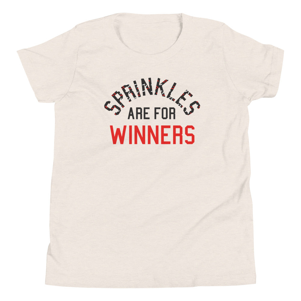 Sprinkles Are For Winners Kid's Youth Tee