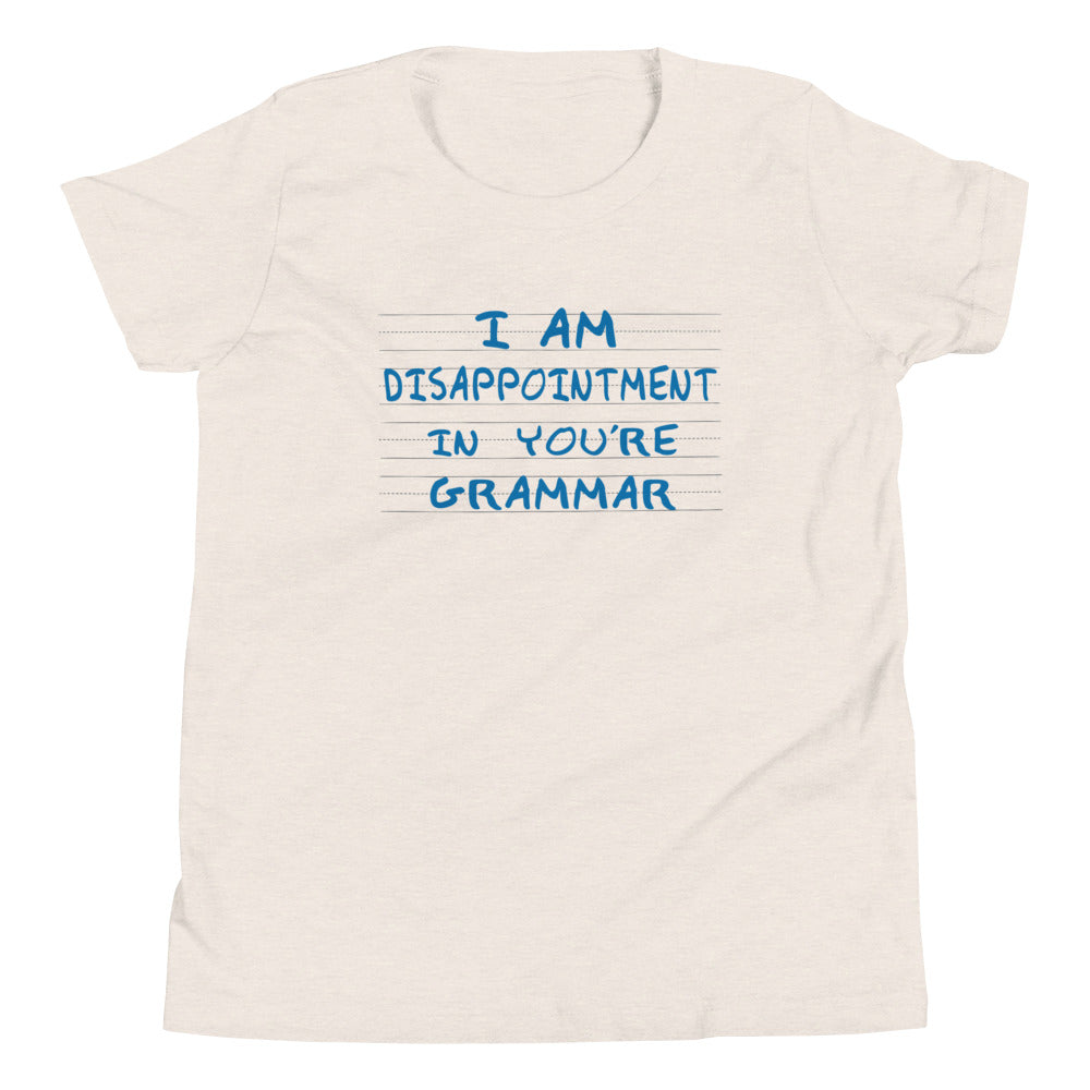 I Am Disappointment Kid's Youth Tee