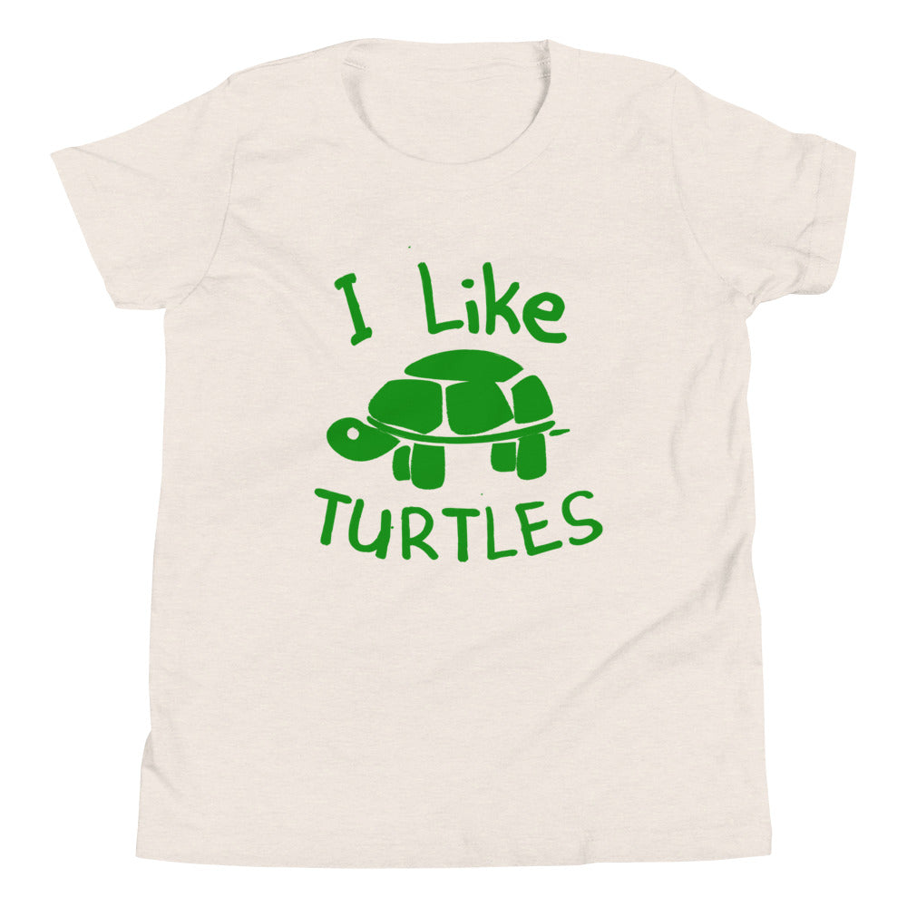 I Like Turtles Kid's Youth Tee
