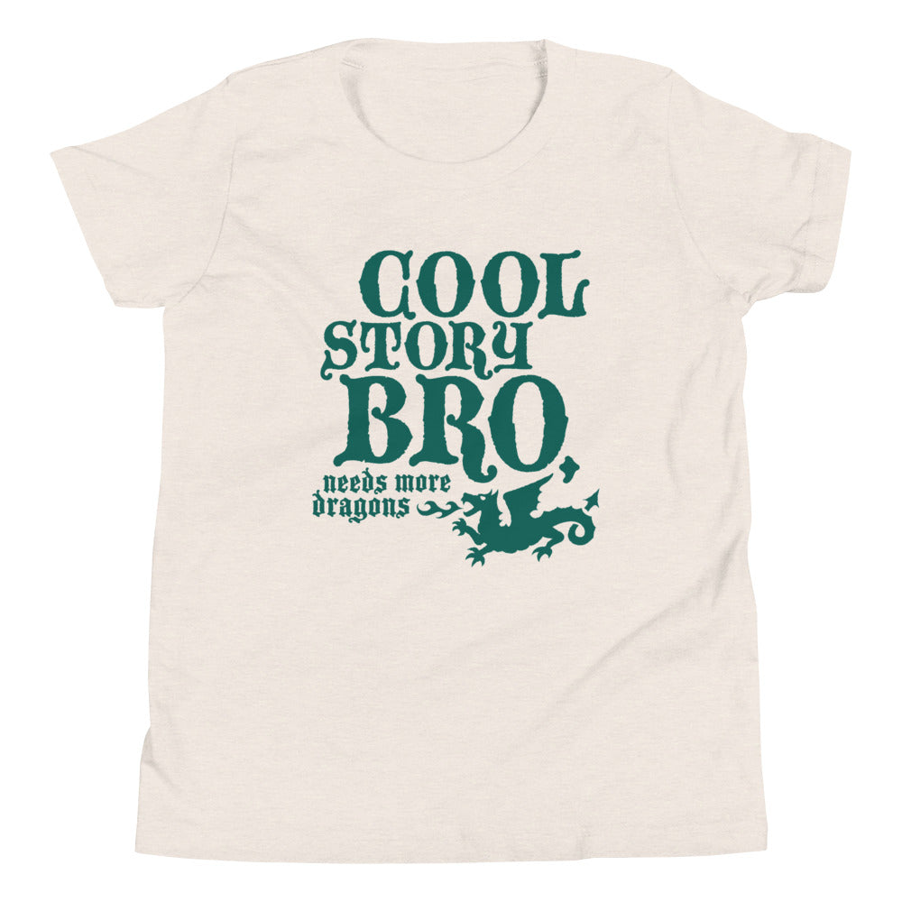Cool Story Bro, Needs More Dragons Kid's Youth Tee