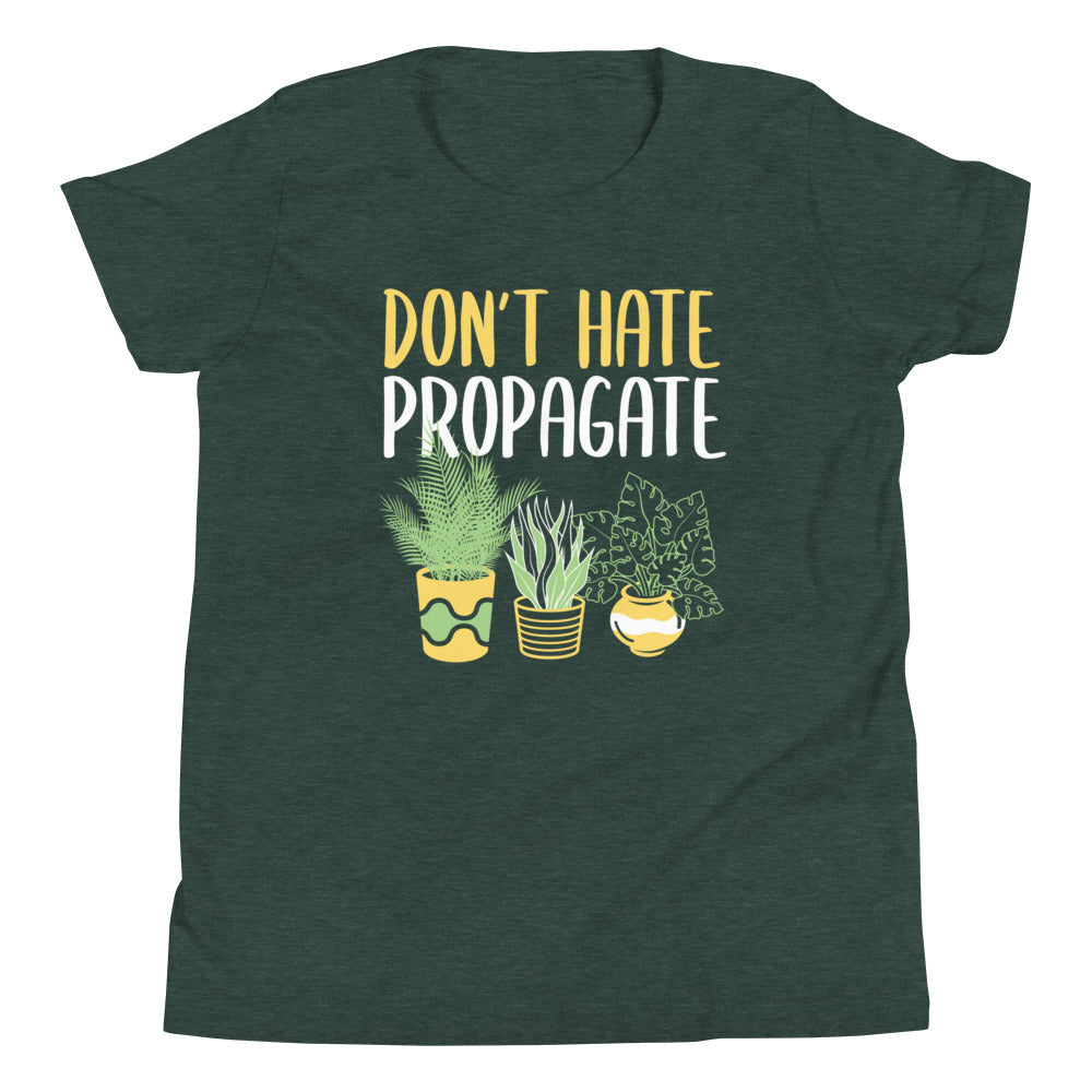 Don't Hate Propagate Kid's Youth Tee