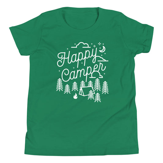 Happy Camper Kid's Youth Tee