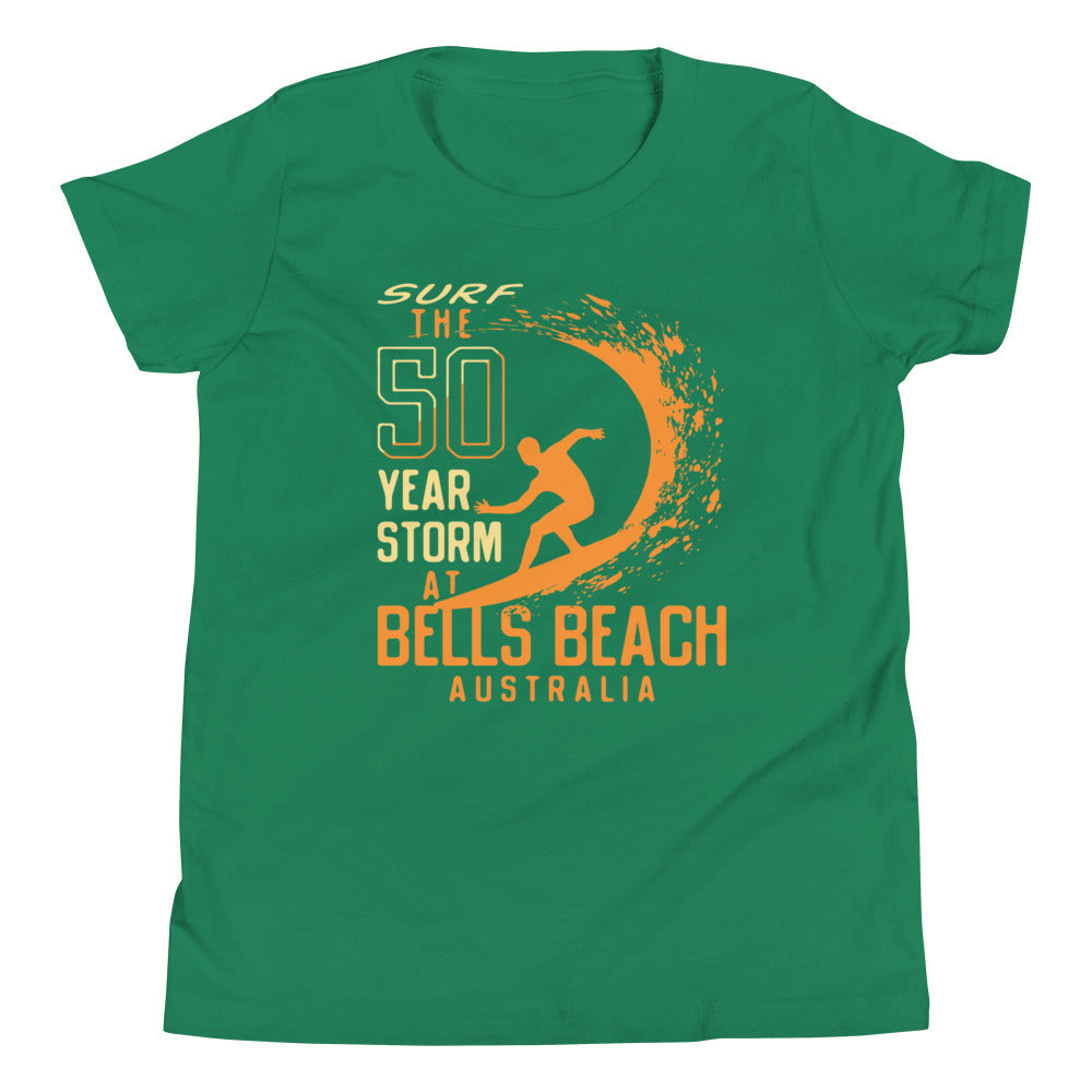 50 Year Storm At Bells Beach Kid's Youth Tee