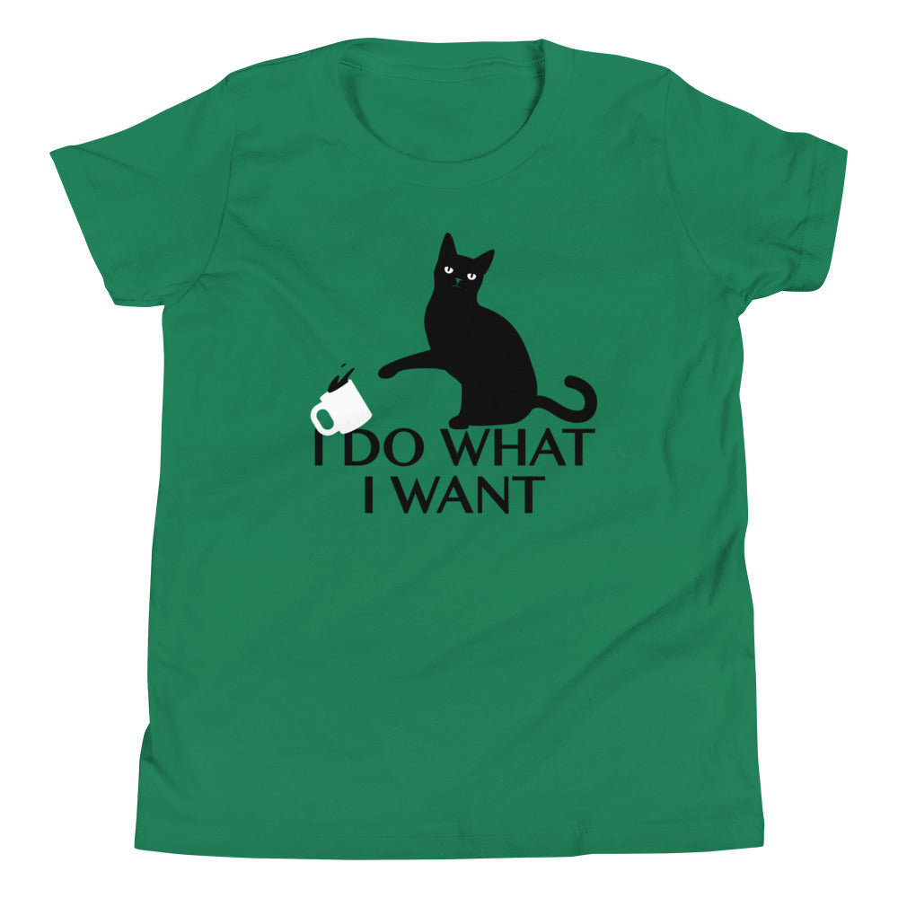 I Do What I Want Kid's Youth Tee