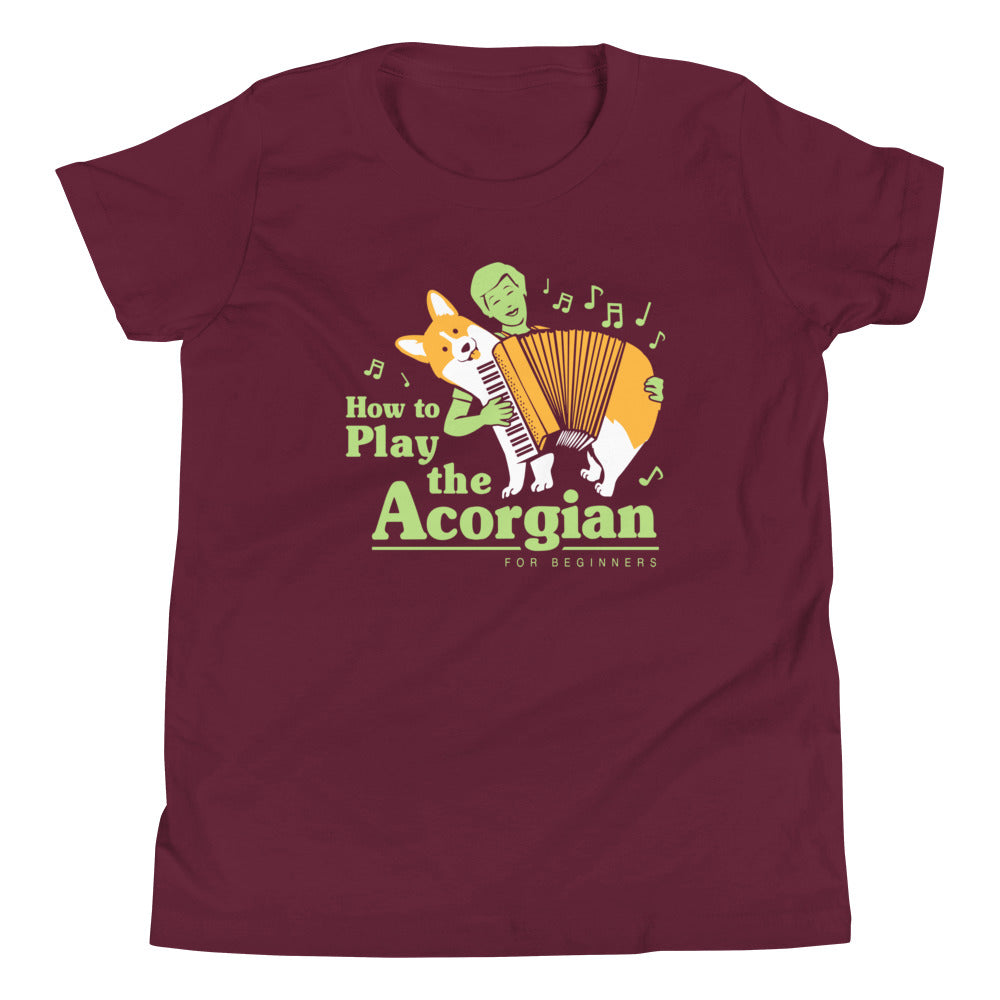 How To Play The Acorgian Kid's Youth Tee