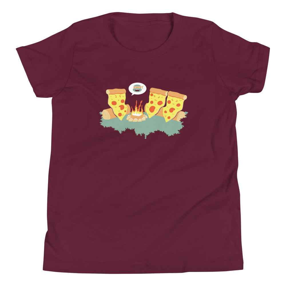 Pizza Campfire Story Kid's Youth Tee
