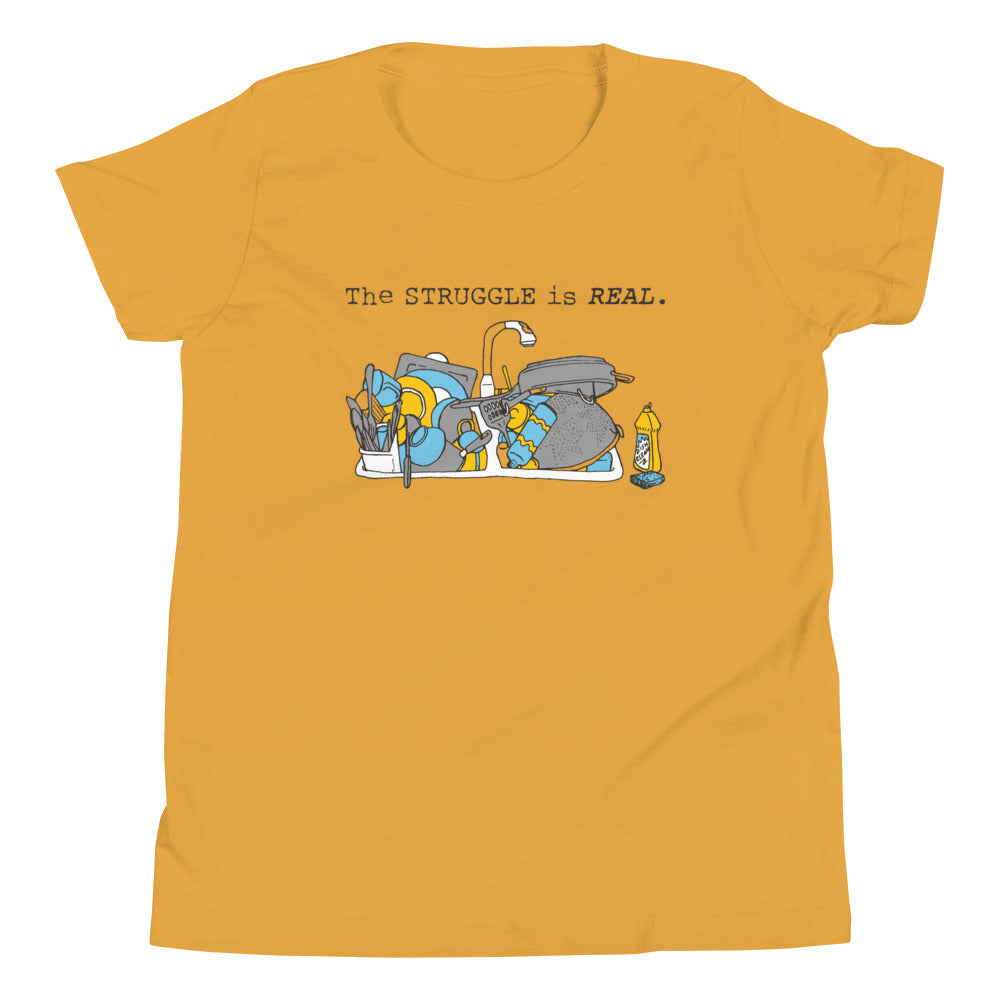 The Struggle Is Real Kid's Youth Tee