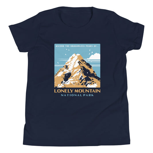 Lonely Mountain National Park Kid's Youth Tee