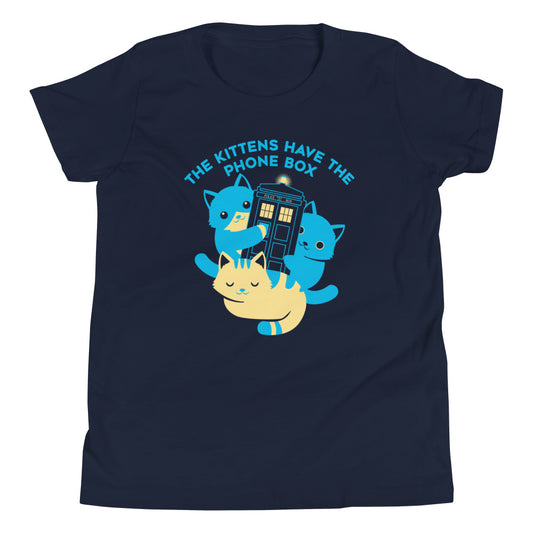 The Kittens Have The Phone Box Kid's Youth Tee